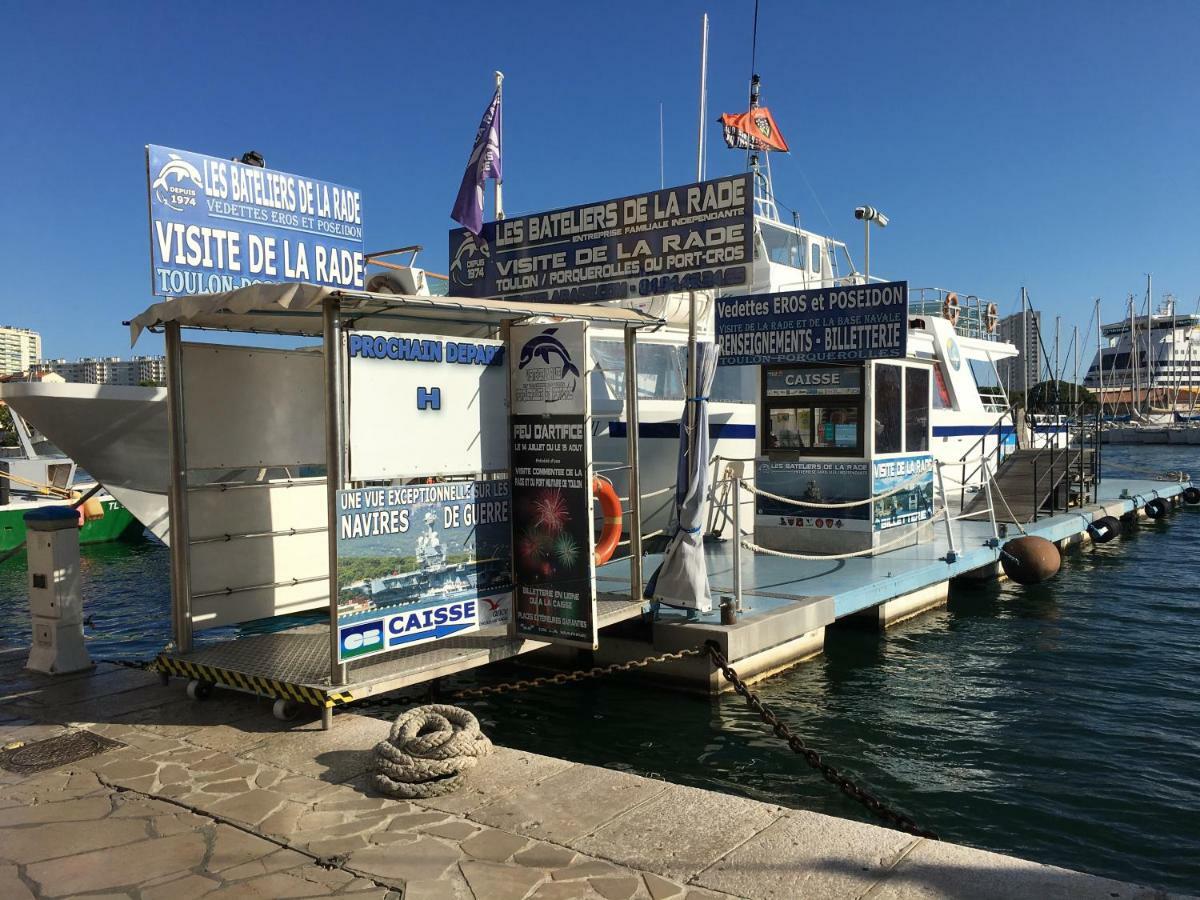 Le Suffren, Ventile ,Wifi, A 100 M De La Plage ツーロン エクステリア 写真